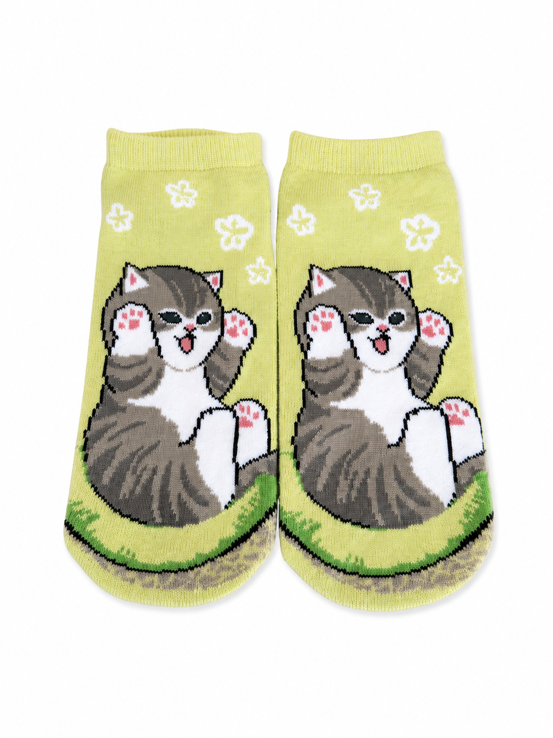 Japan Mofusand Ankle Socks - Melon Cat