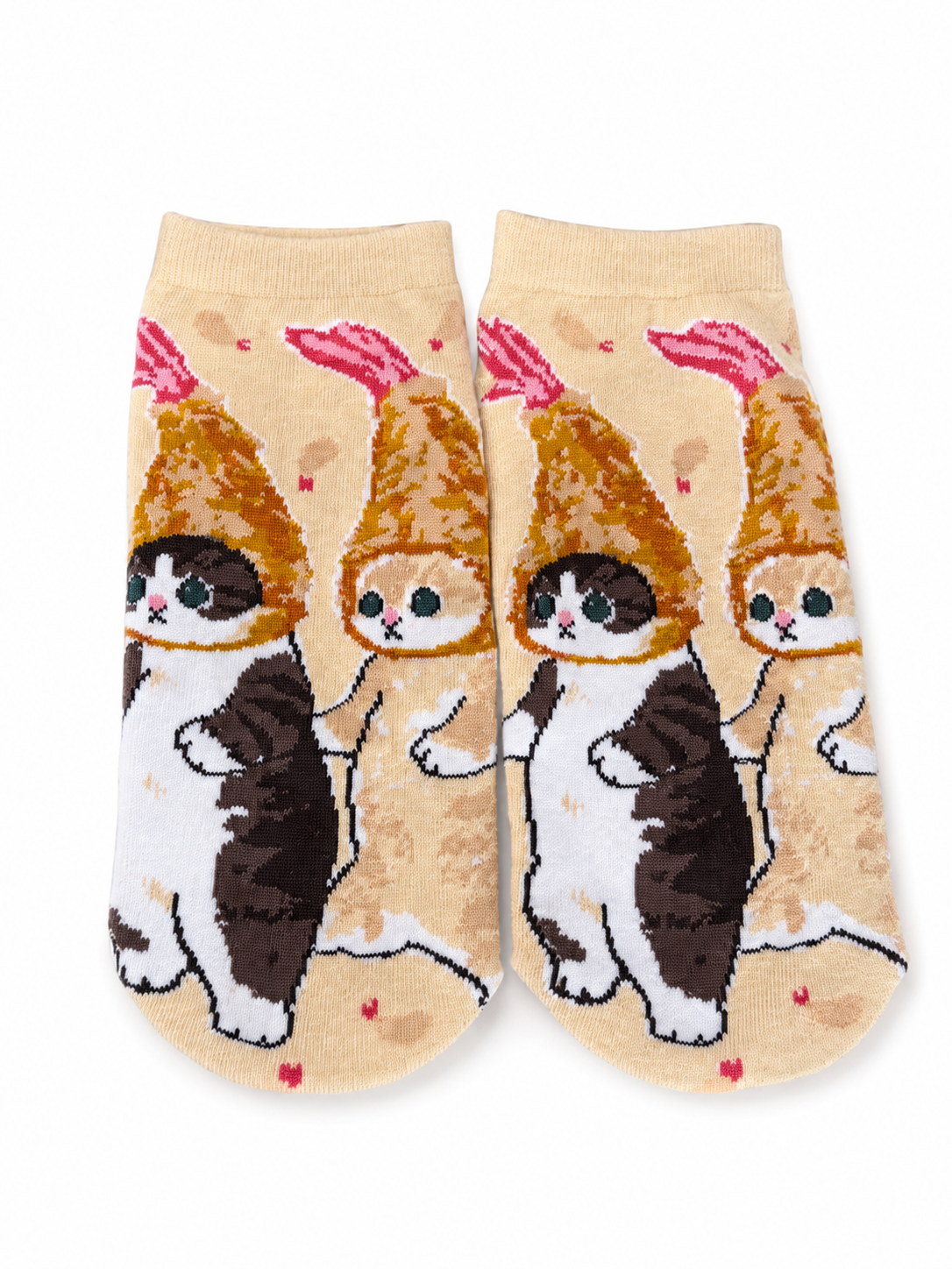 Japan Mofusand Ankle Socks - Fried Shrimp