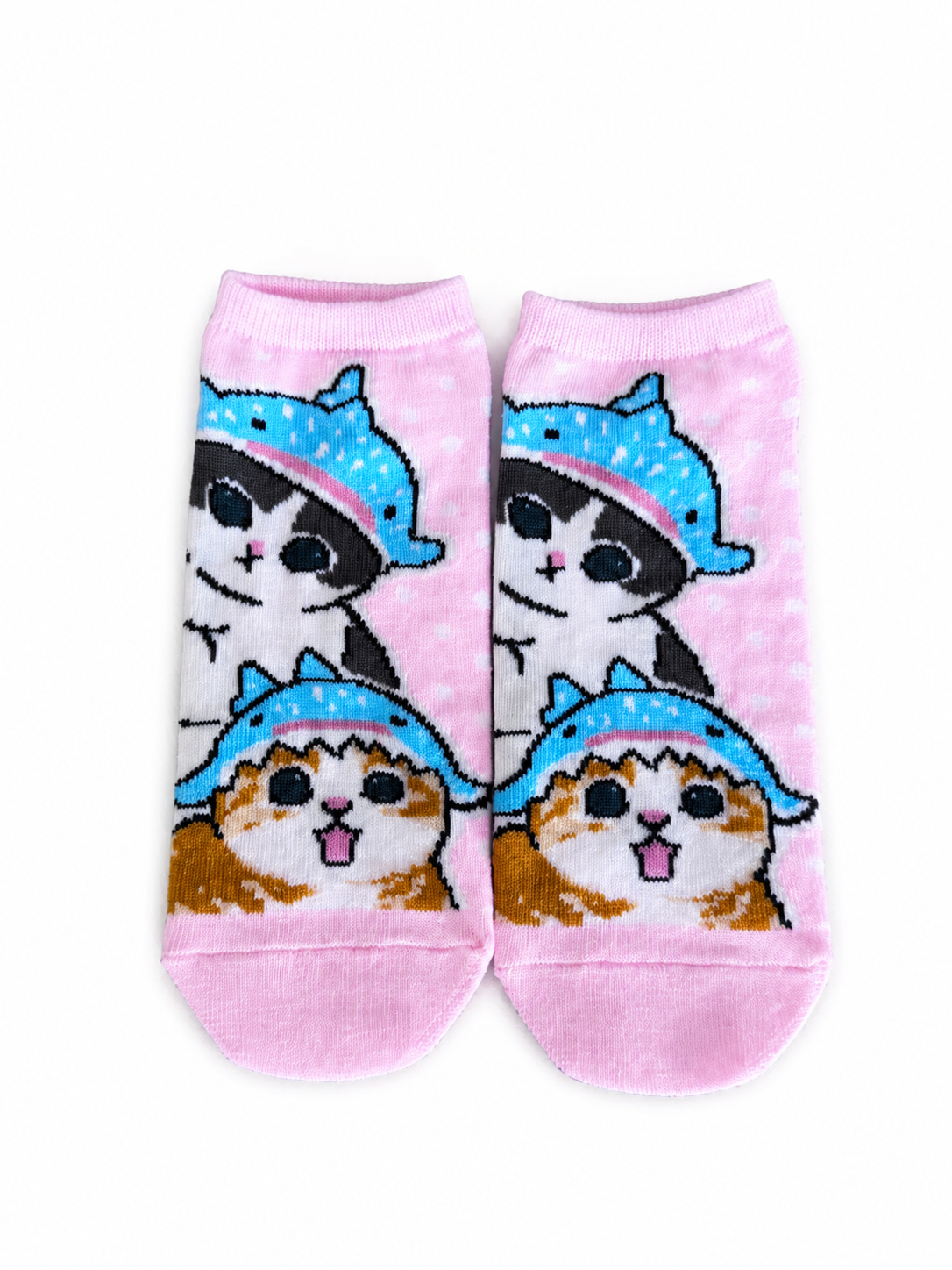 Japan Mofusand Ankle Socks - Whale Shark Friends