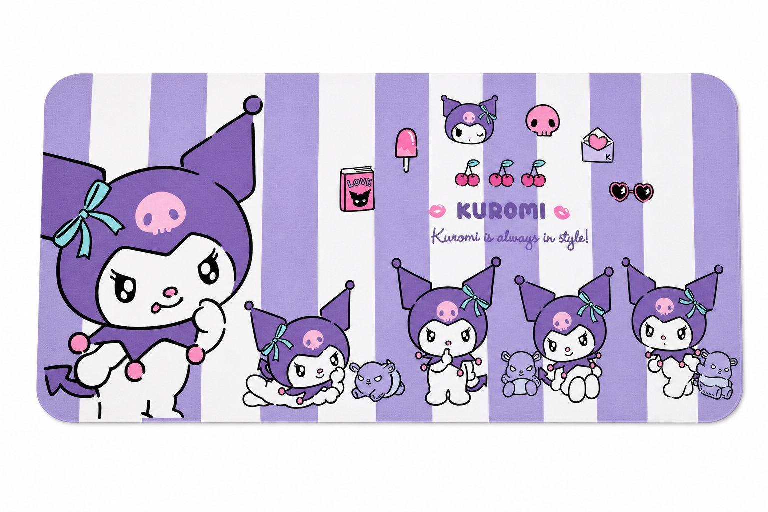 Kuromi Sanrio Desk/Table Mat