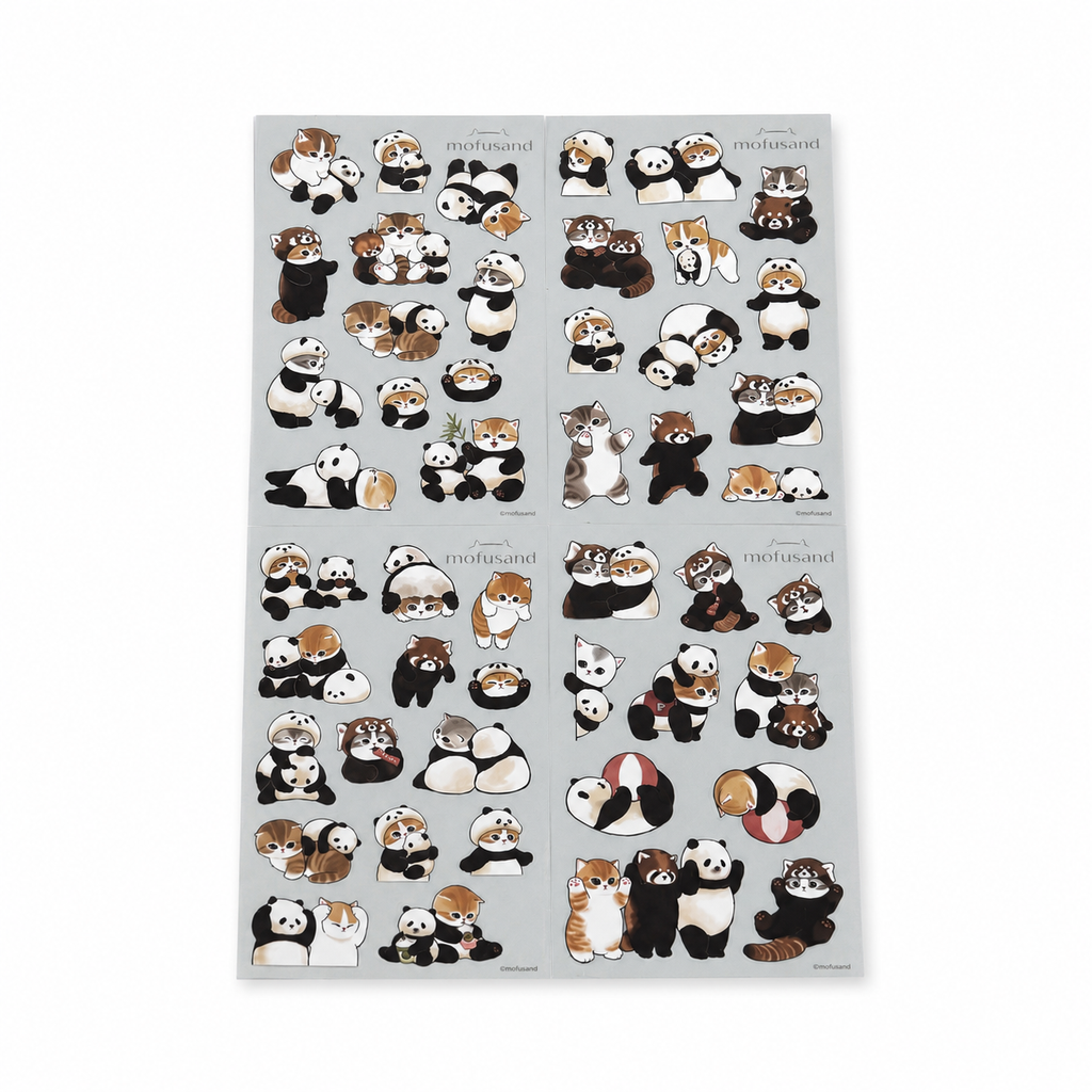Mofusand Sticker Pack - Panda