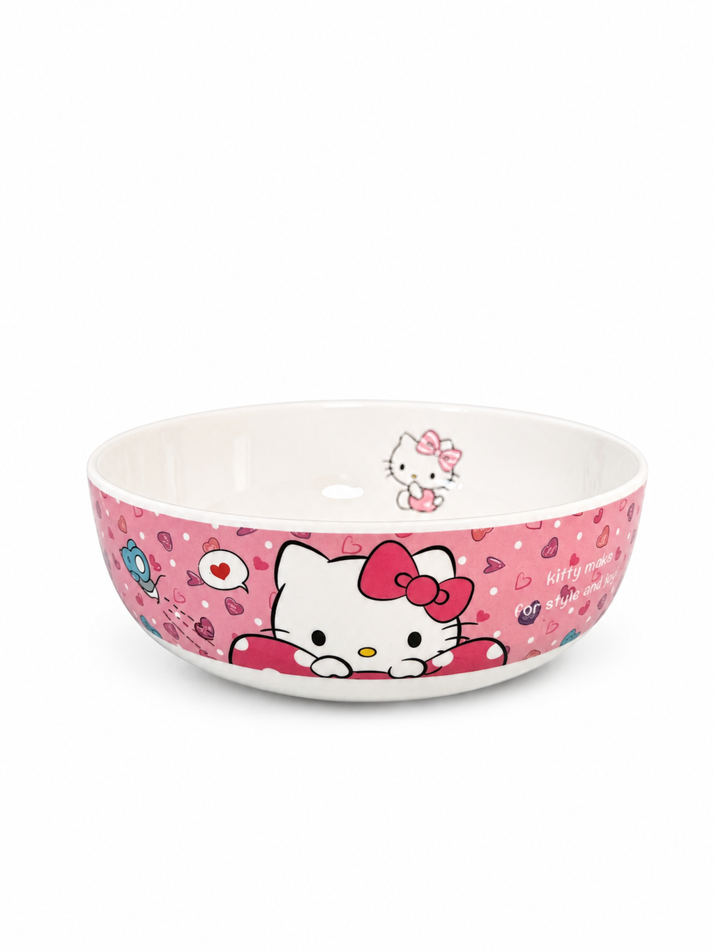 Hello Kitty Sanrio Salad Ramen Bowl