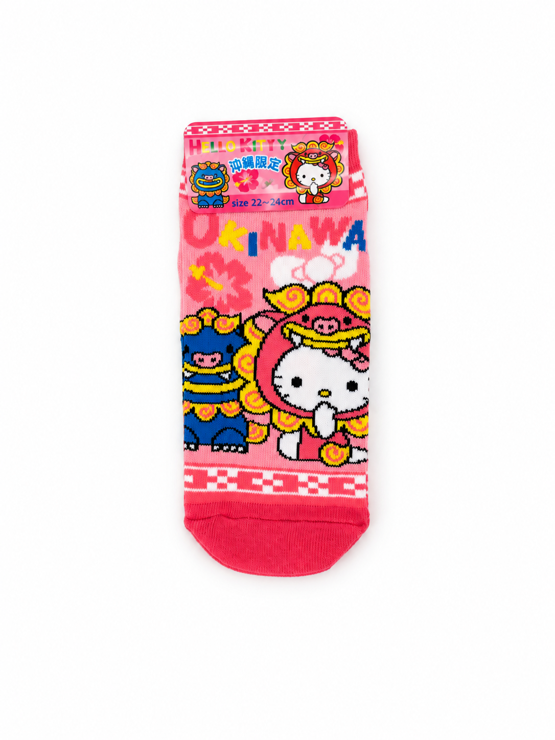 Hello Kitty Sanrio Japan Exclusive Socks - Red Shisa