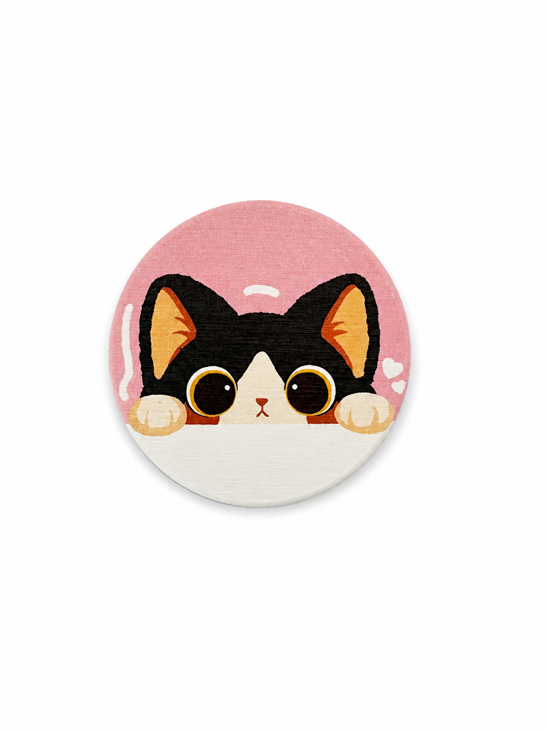 Cat Diatomite Coaster