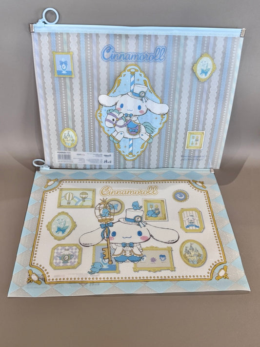 Sanrio Cinnamoroll A4 Zipped Document Wallet